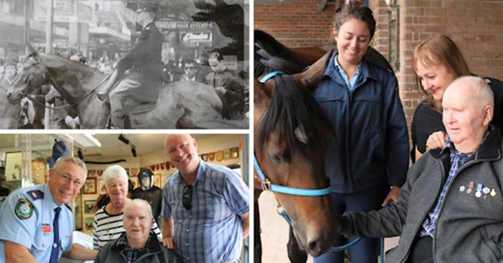 Wishes come true for a former Mounted Policeman