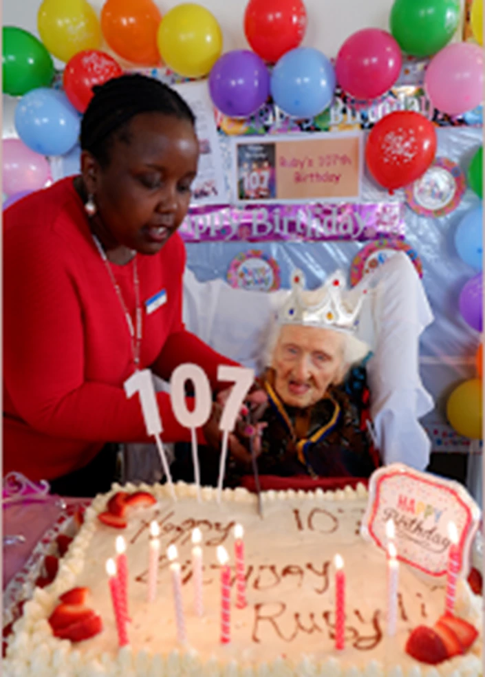 Happy 107th Birthday to Ruby!