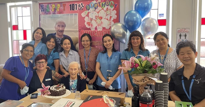 Happy 101st Birthday Annemarie!