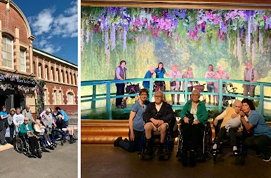 Monet meets friends from St Hedwig