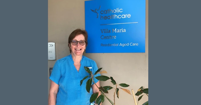 Manuela Celebrates 40 Years at Catholic Healthcare