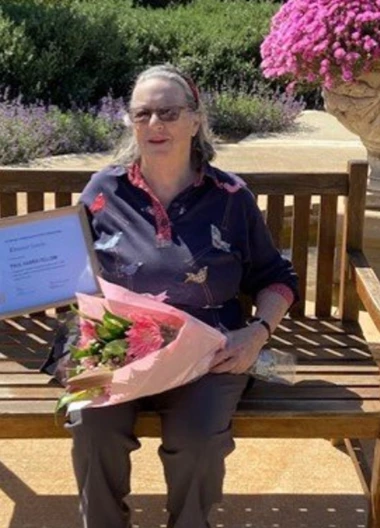 Eleanor Receives Forbes Rotary Award